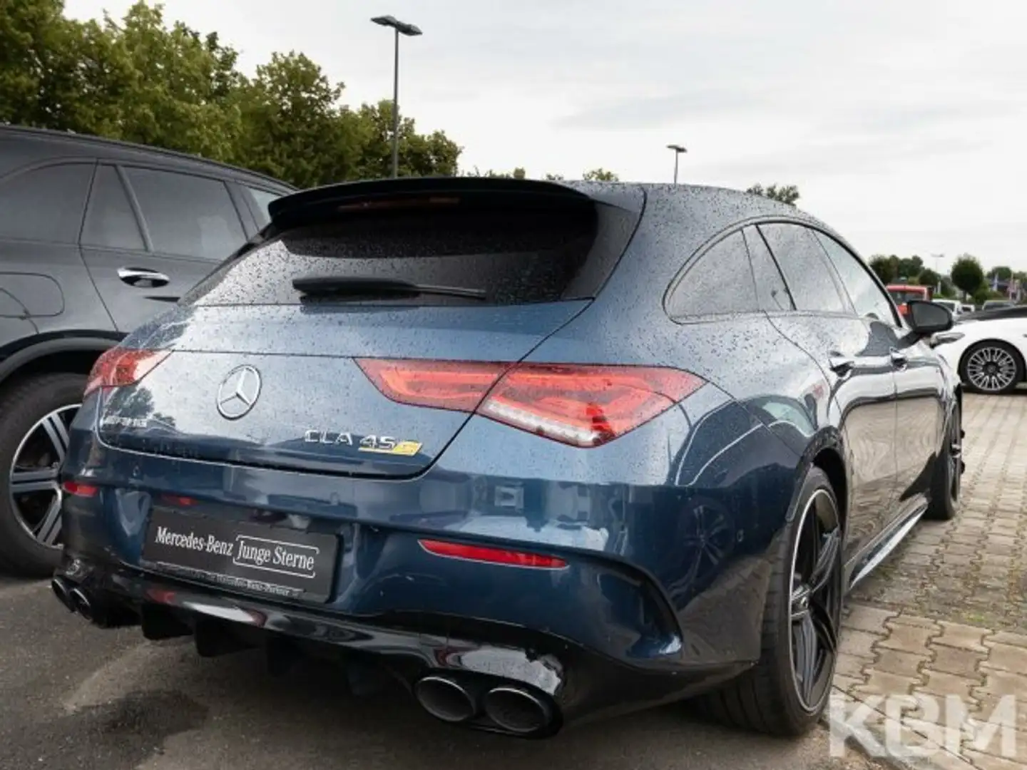 Mercedes-Benz CLA 45 AMG CLA 45 S 4M+ SB NIGHT°DISTR°PANO°FAHRASS-P°KEYL Bleu - 2