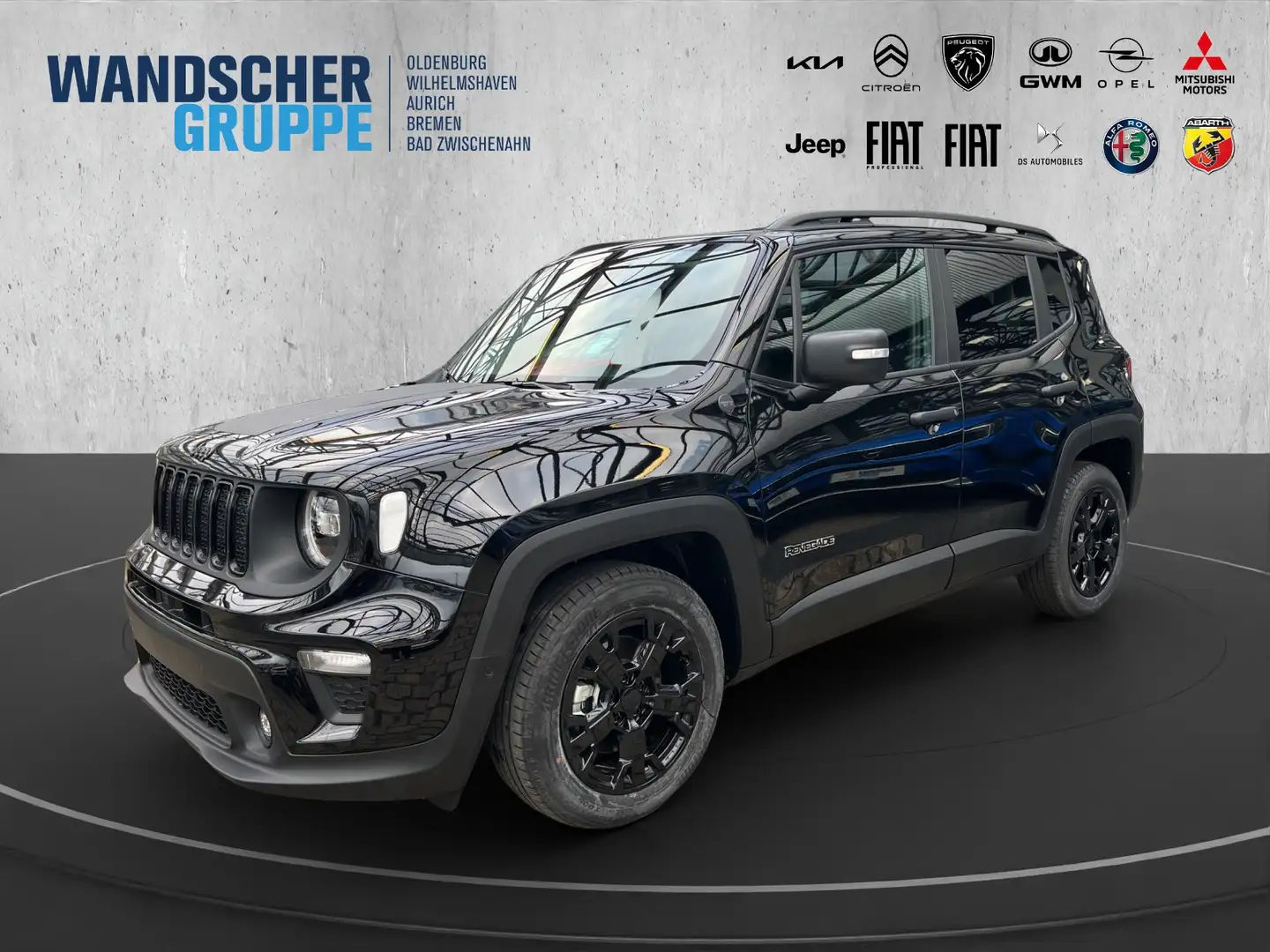 Jeep Renegade NORTH STAR Pano+Kamera+SHZ+LM+LED+ Чёрный - 1