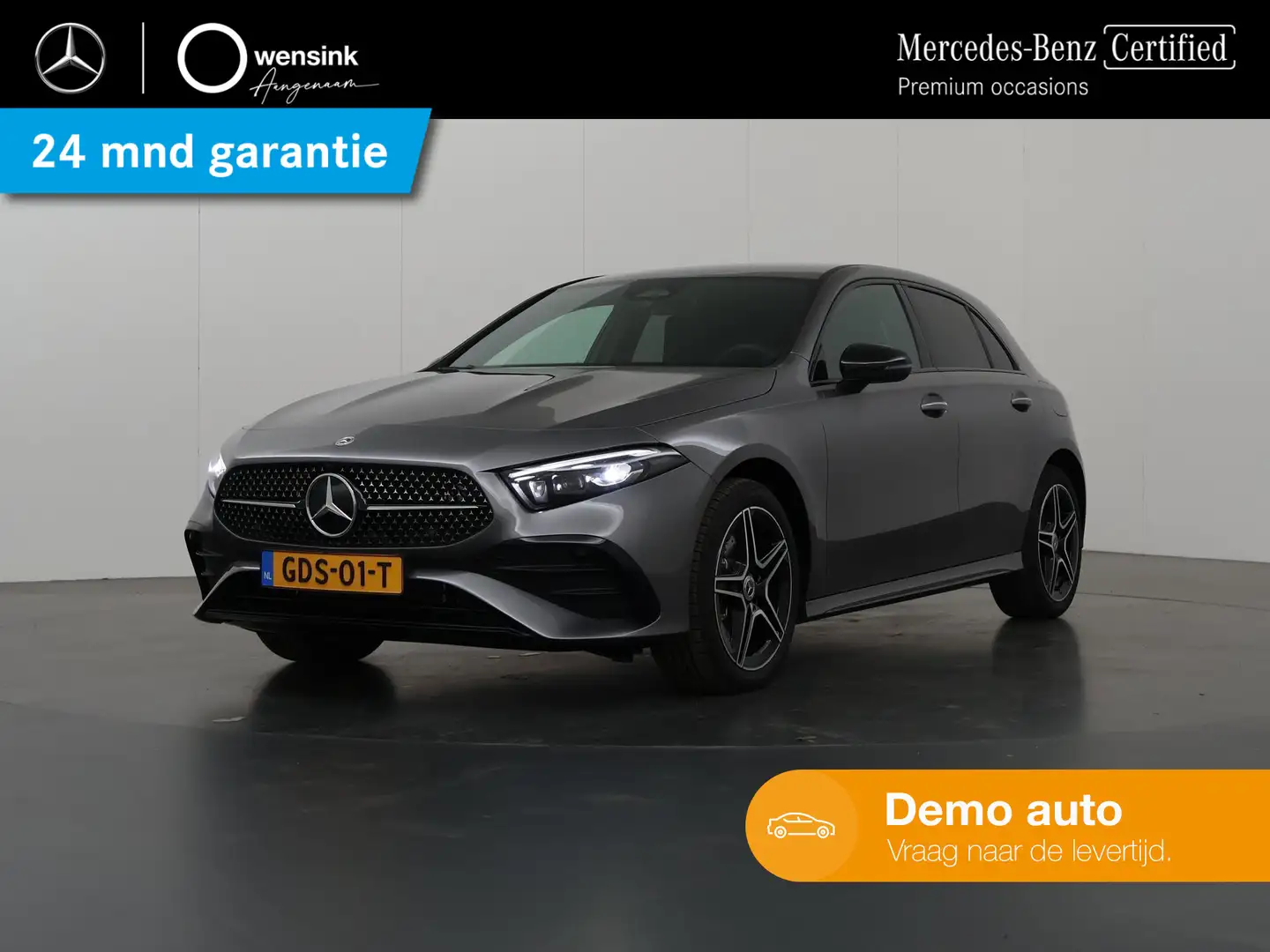 Mercedes-Benz A 250 e Star Edition AMG NIGHT | Apple Carplay/Android A Gris - 1
