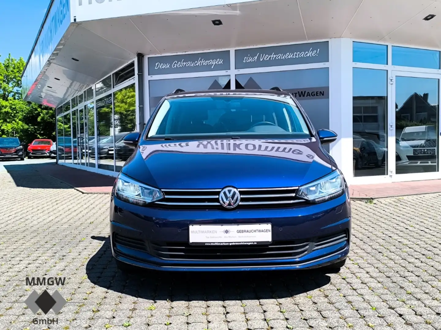 Volkswagen Touran Comfortline BMT S/S 2.0 TDI EU6d-T Massage/LED Blauw - 2