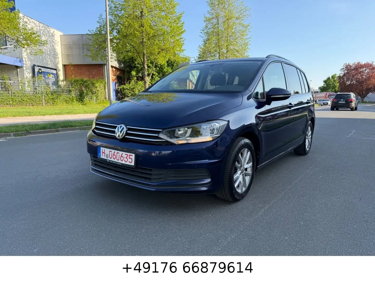 Volkswagen Touran Comfortline 1.6 TDI DSG Start-Stopp ACC Blu/Azzurro - 1