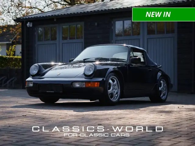 Porsche 964 Carrera 2 Cabriolet â Midnight Blue Metallic