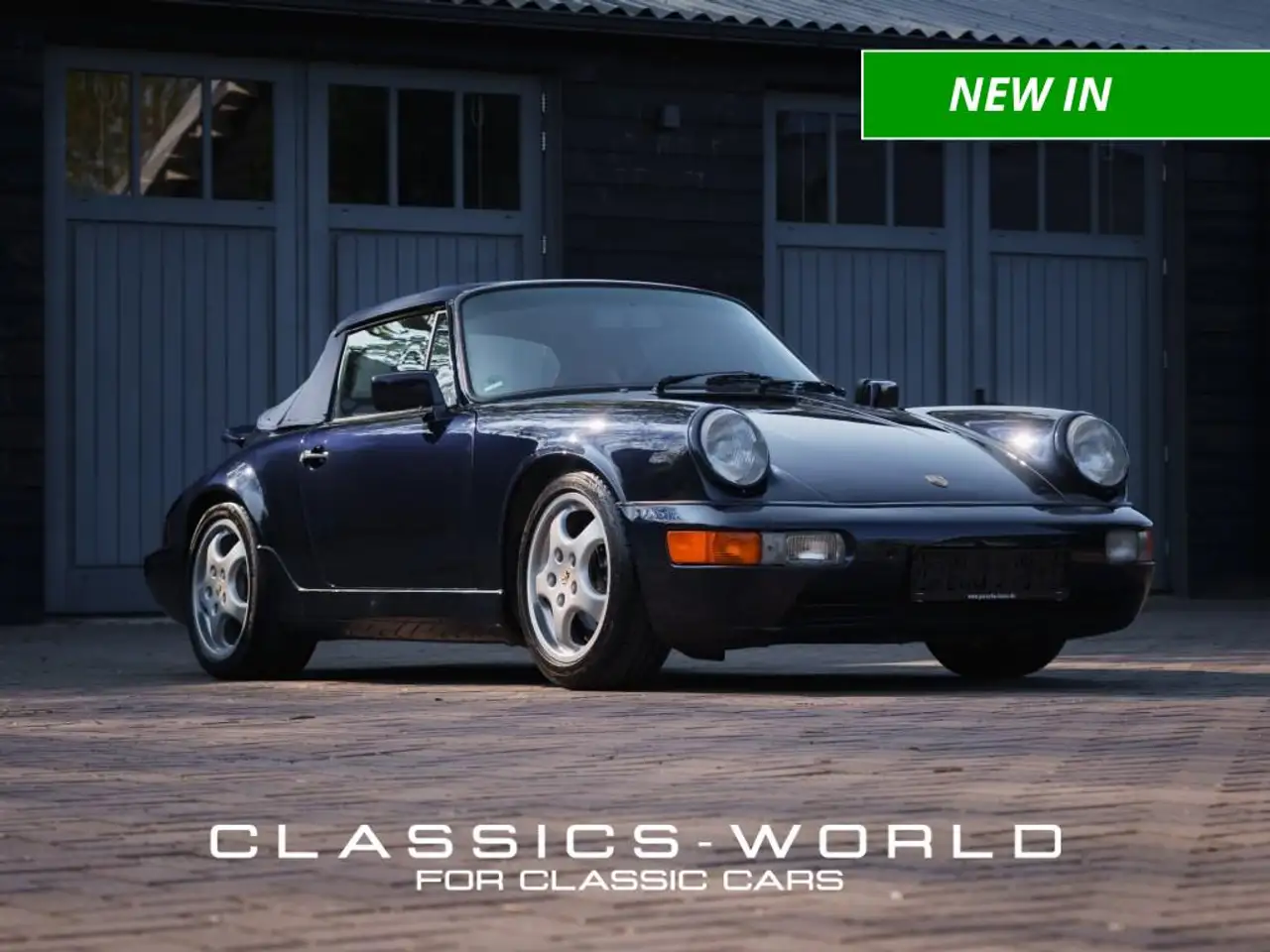 Porsche 964 Carrera 2 Cabriolet â Midnight Blue Metallic, foto 2
