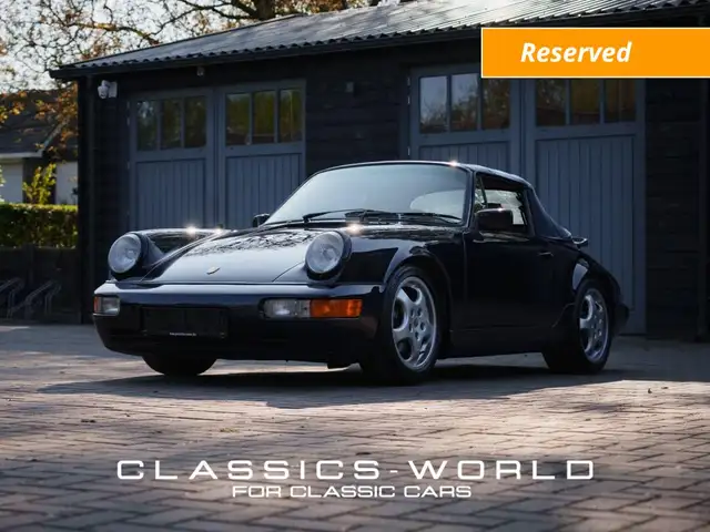 Porsche 964 Carrera 2 Cabriolet â Midnight Blue Metallic