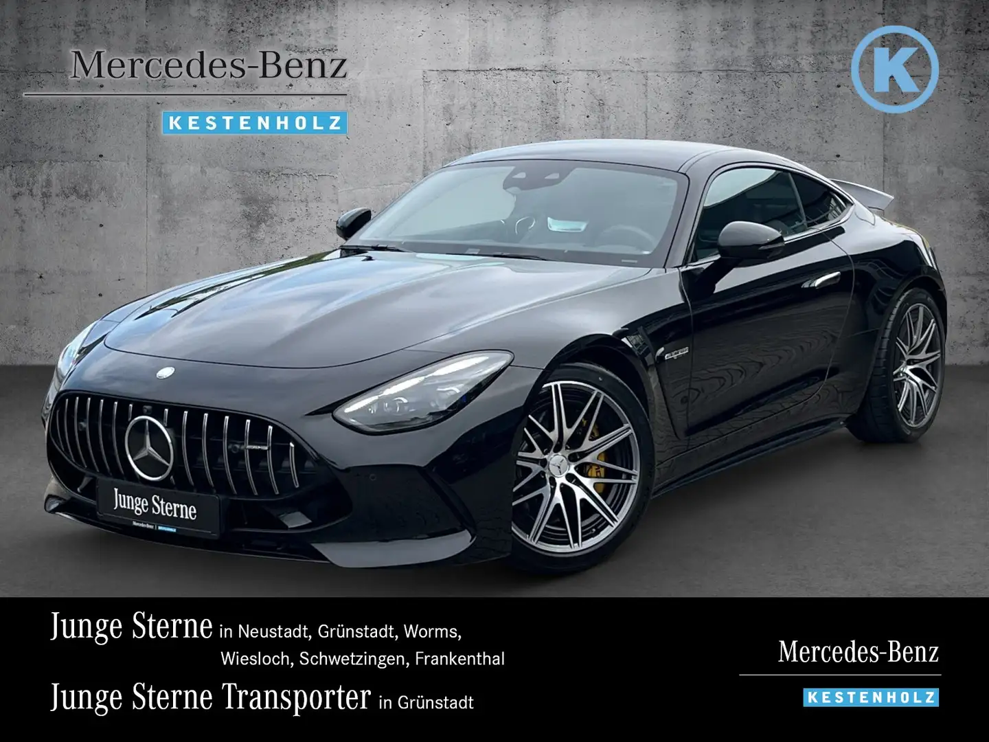 Mercedes-Benz AMG GT AMG GT 55 DISTRO+BURME+HUD+360°+NIGHT+MEMO+KEYGO Noir - 1