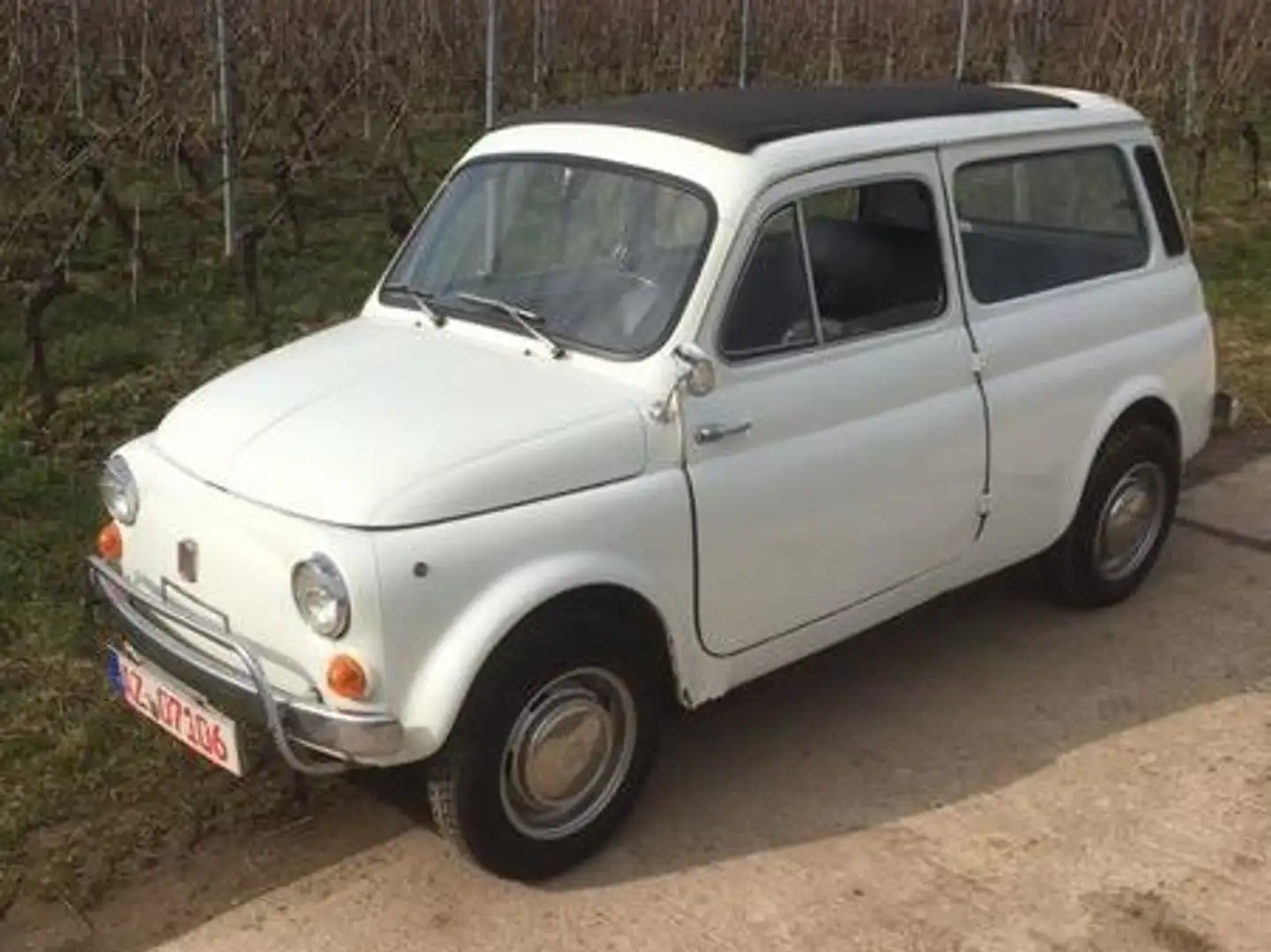 Fiat 500 Kombi Giardinera Білий - 2