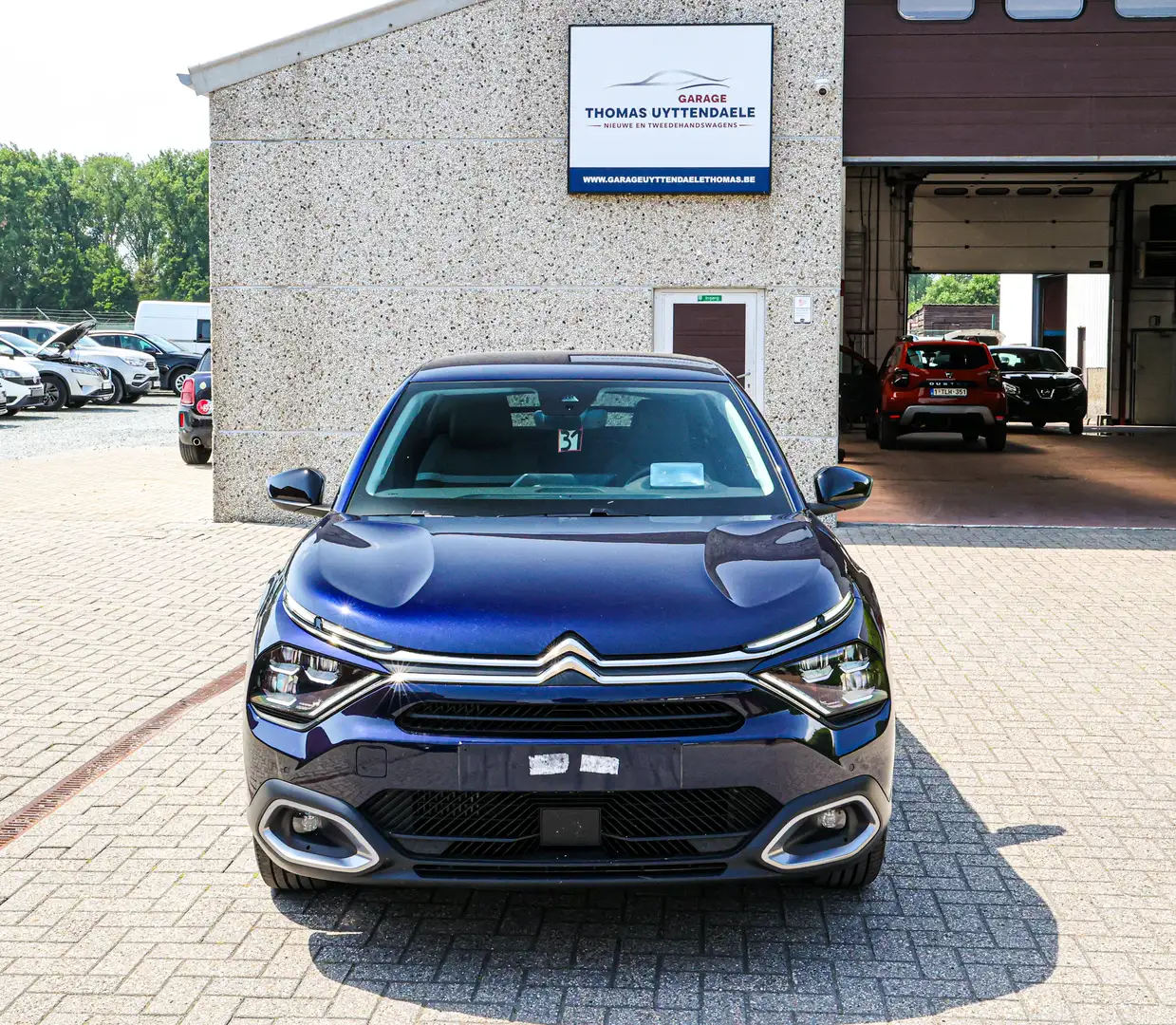 Citroen C4 MAX-UITVOERING*LEDER*AUTOMAAT*HEAD-UP-DISPL*CAMERA Blue - 2