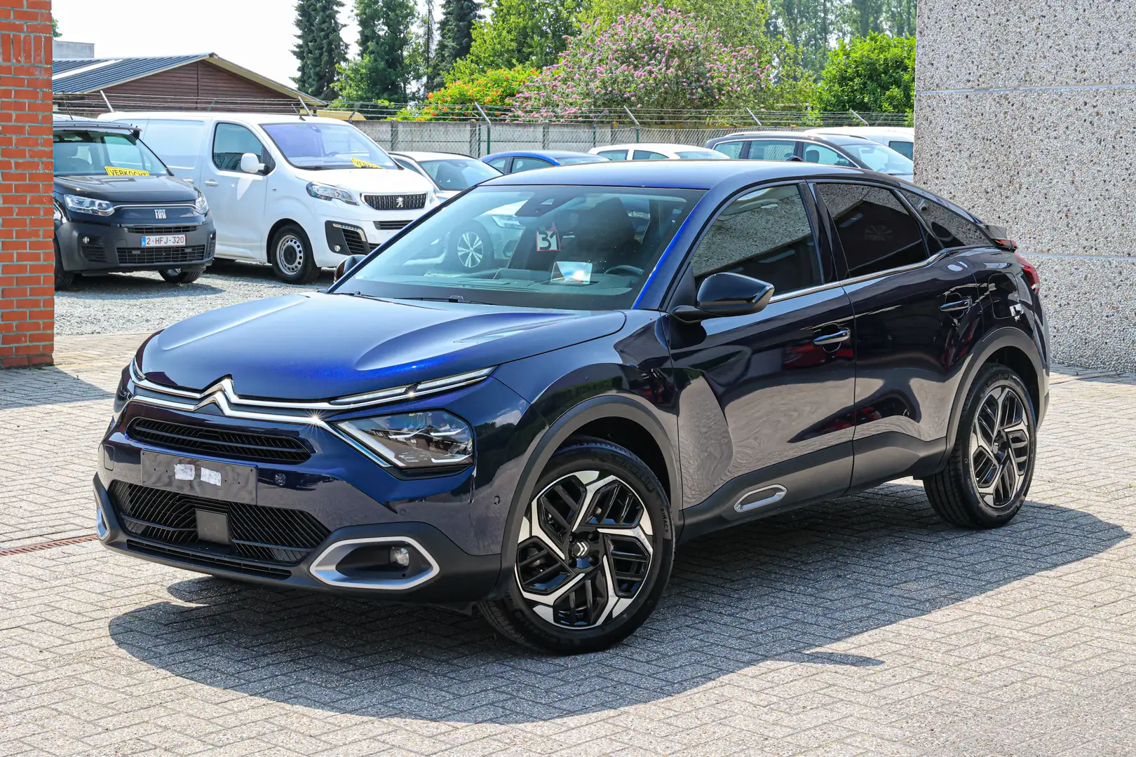 Citroen C4 MAX-UITVOERING*LEDER*AUTOMAAT*HEAD-UP-DISPL*CAMERA Blue - 1