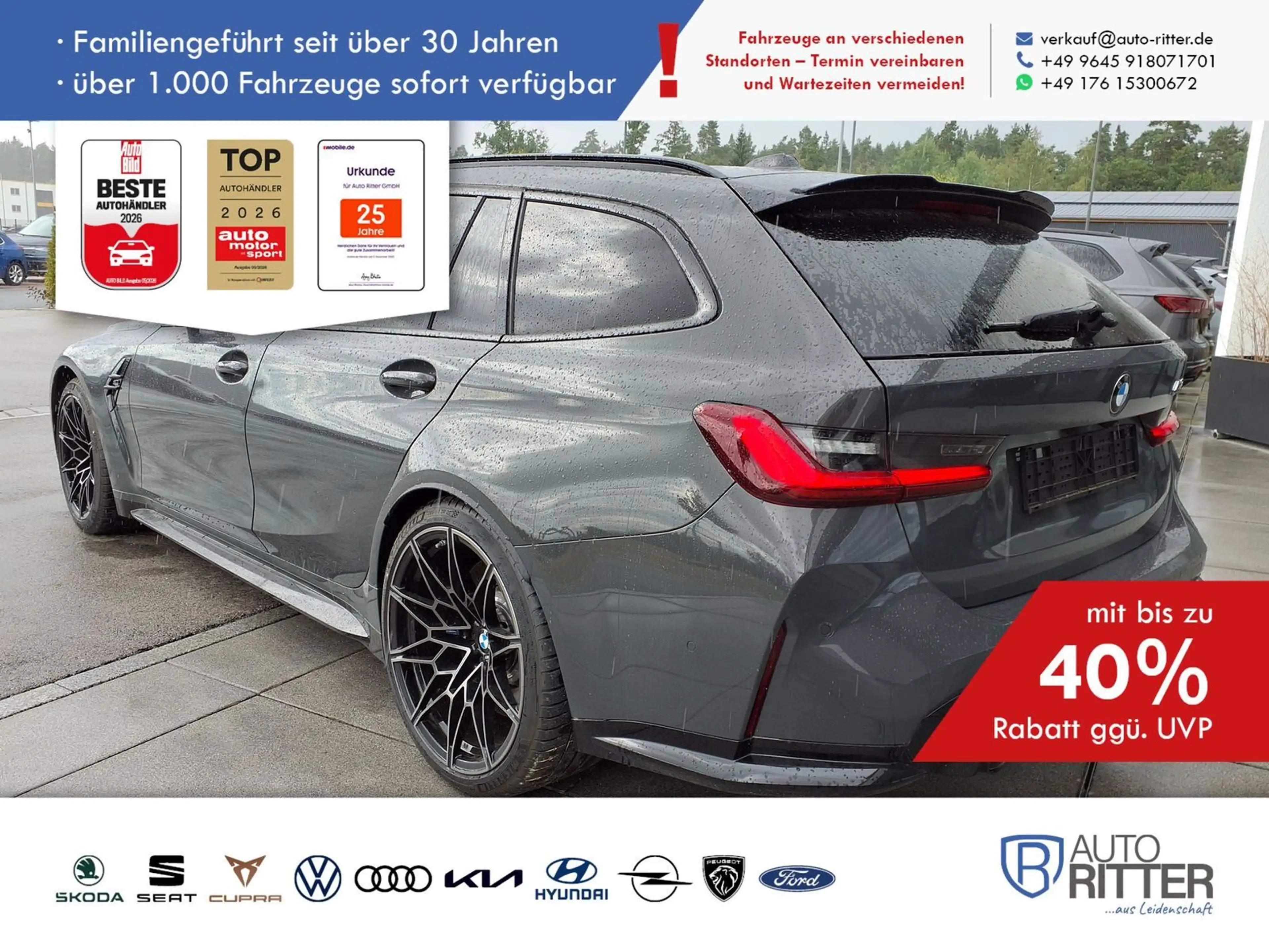 BMW M3 Touring Competition ACC|HuD|RFK|Matrix|LED... — photo 2