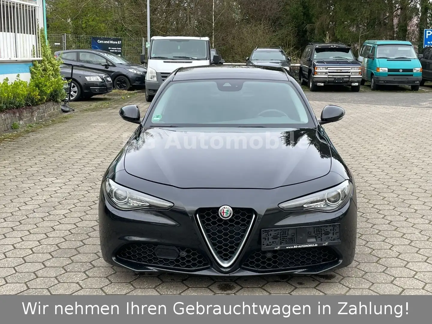 Alfa Romeo Giulia Super * Automatik * Panorama Dach * Zwart - 2