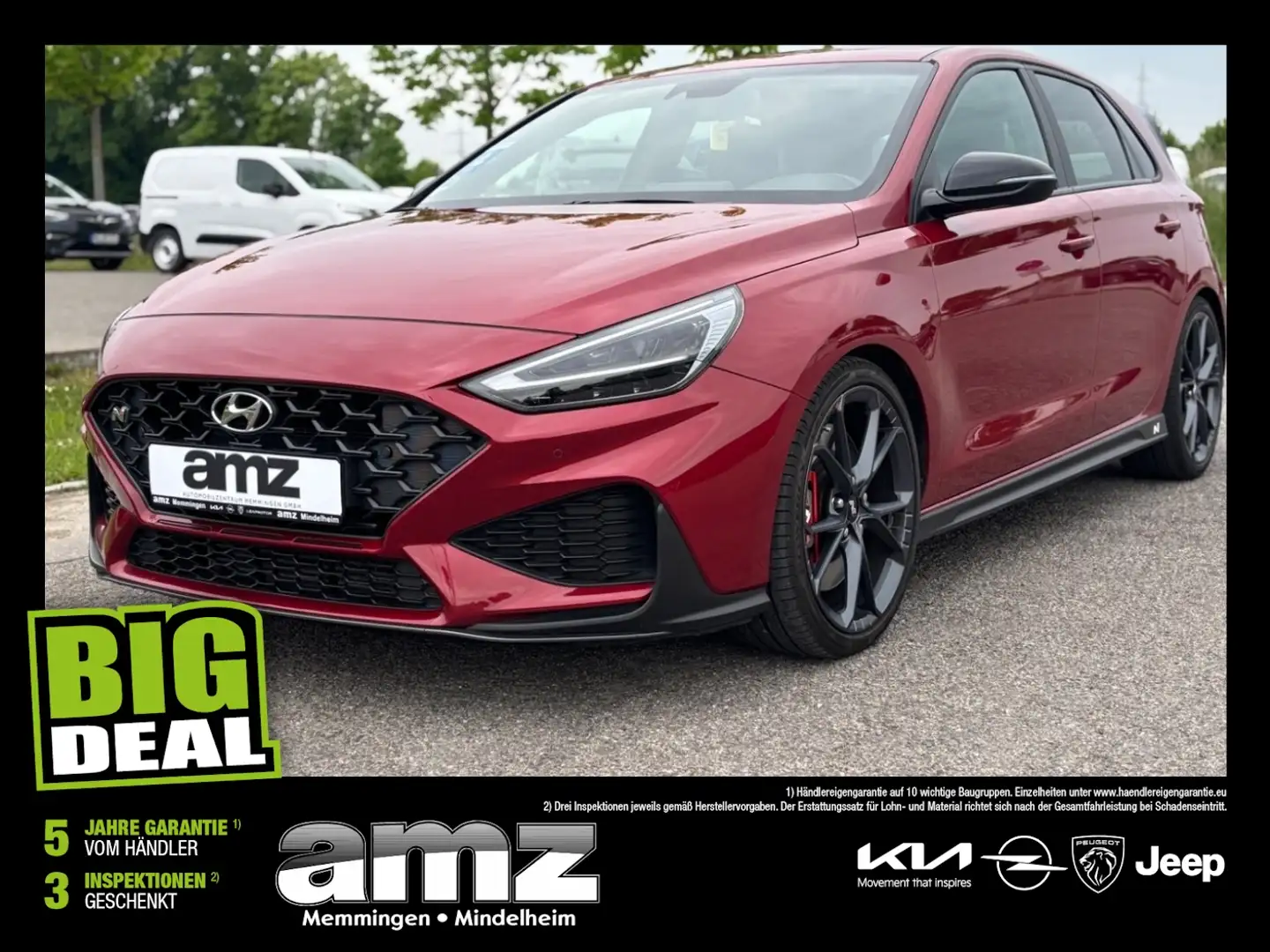 Hyundai i30 N 2.0 T-GDI N Performance 8fachbereift*DSG* Rot - 1