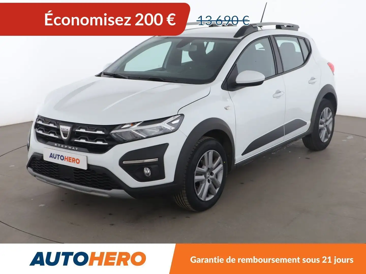 Dacia Sandero Stepway 1.0 TCe Confort Blanc - 1