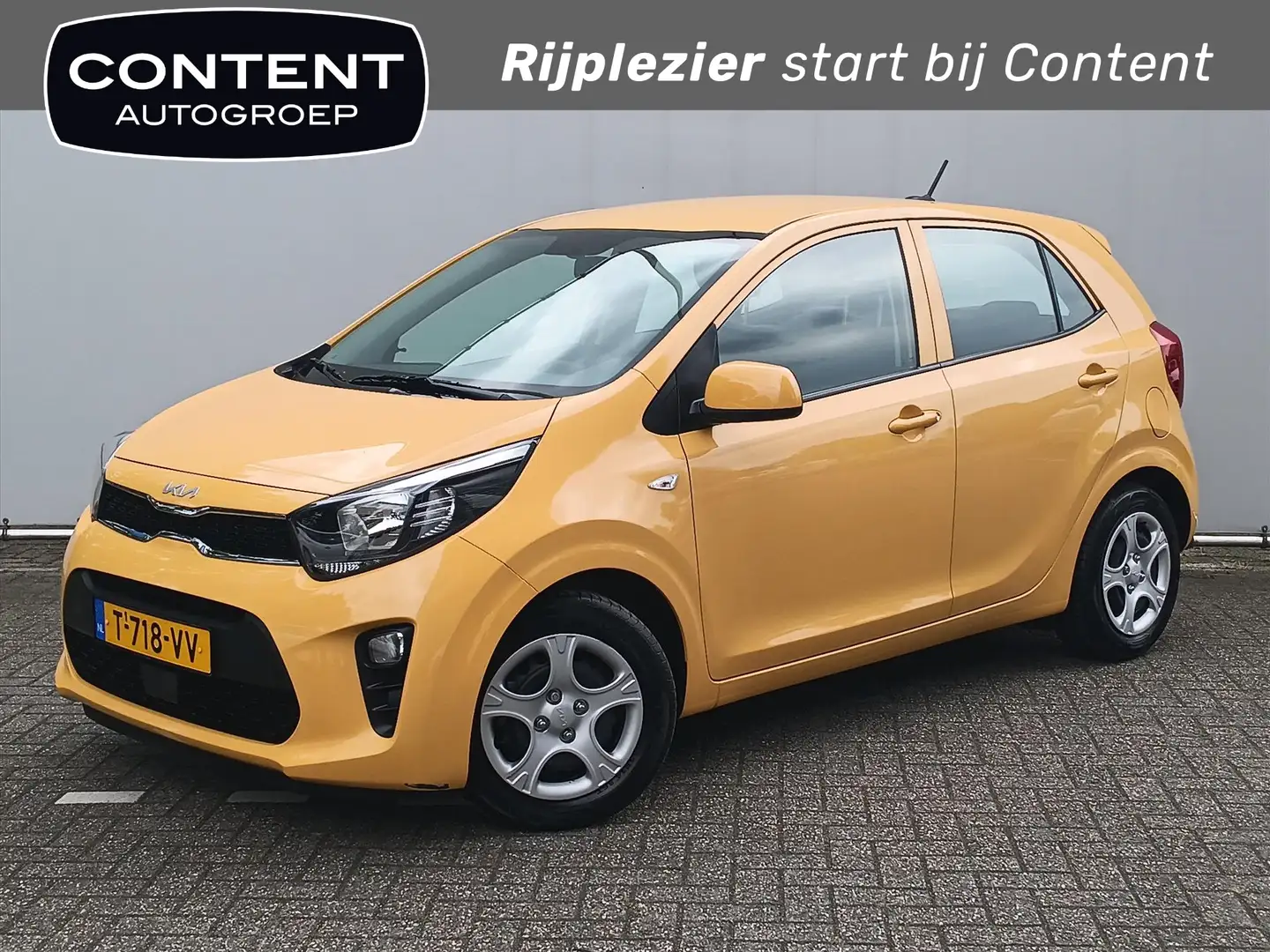 Kia Picanto 1.0 MPi 67pk ComfortLine // Airco Jaune - 1