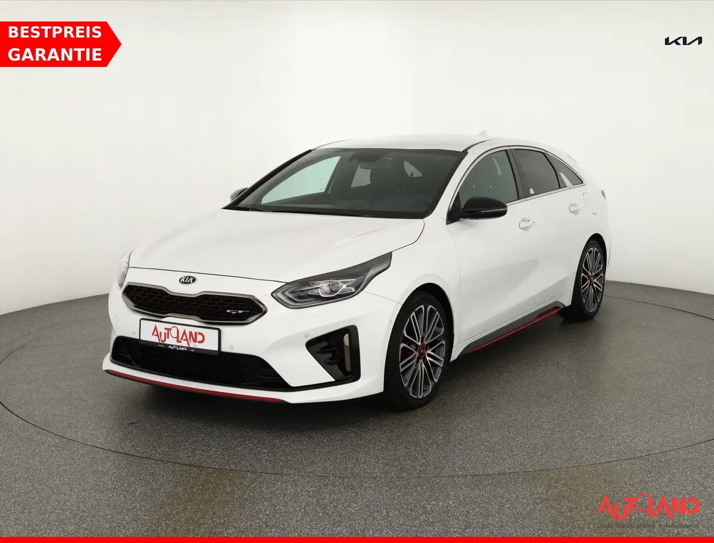 Kia ProCeed / pro_cee'd ProCeed 1.6 T-GDI GT LED Navi Kamera AHK Blanc - 1