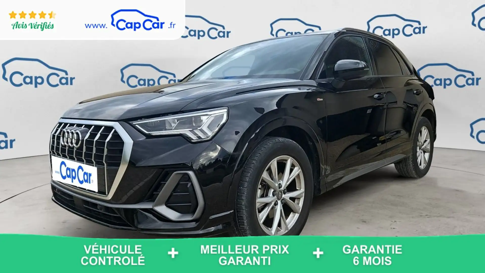 Audi Q3 35 TFSi 150 Mild Hybrid S-Tronic7 S line Noir - 1