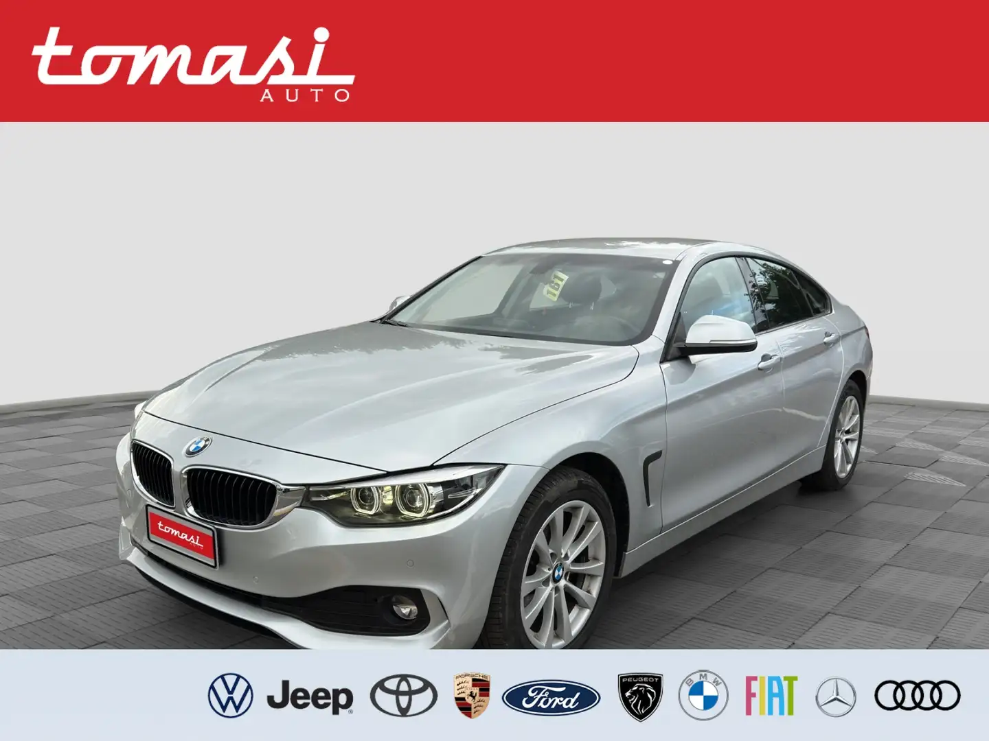 BMW 420 d xDrive Gran Coupé Advantage Silber - 1