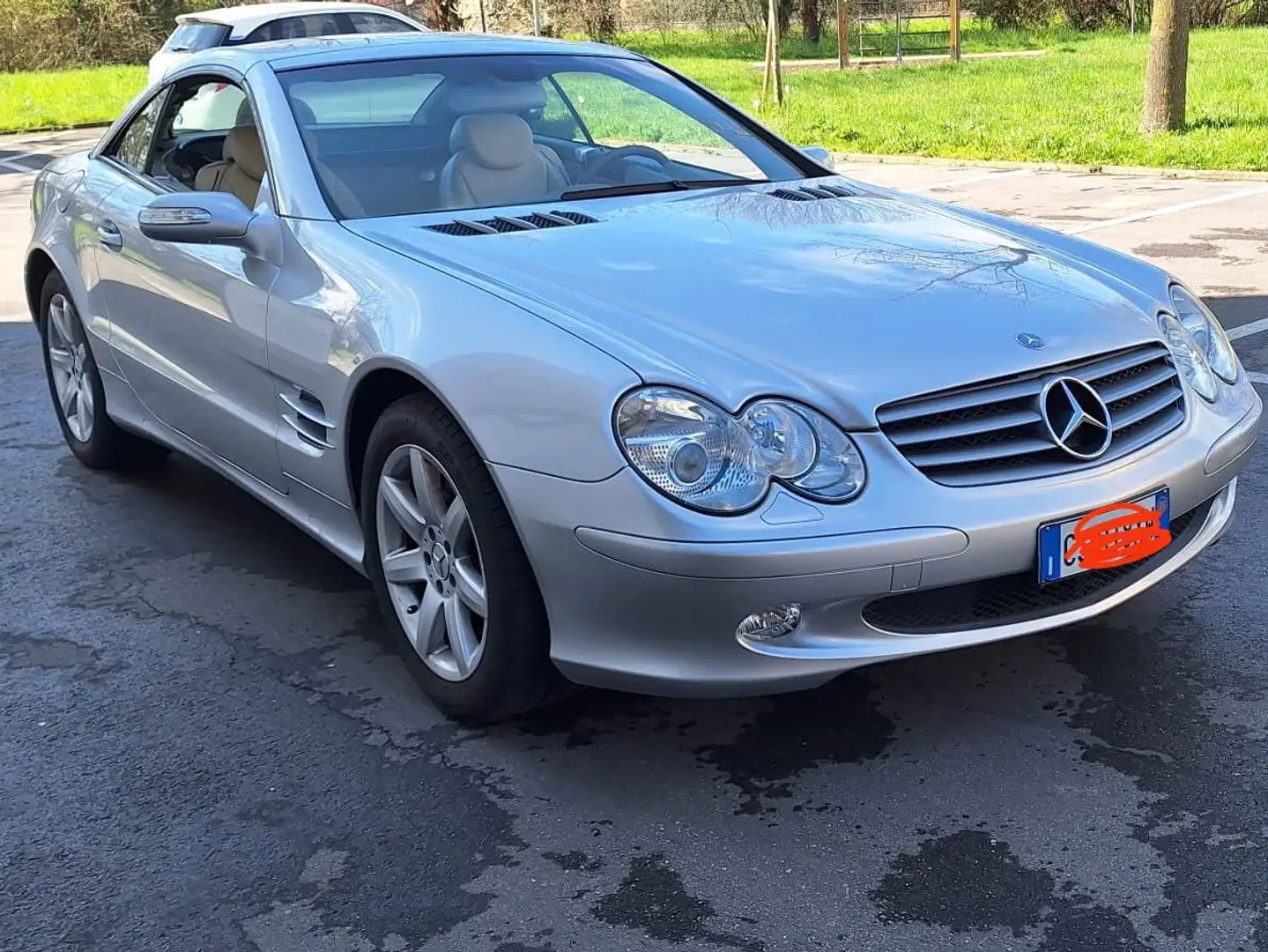 Mercedes-Benz SL 350 SL 350 ISCRITTA ASI CON CRS! ESENTE BOLLO GARANZIA Argento - 1