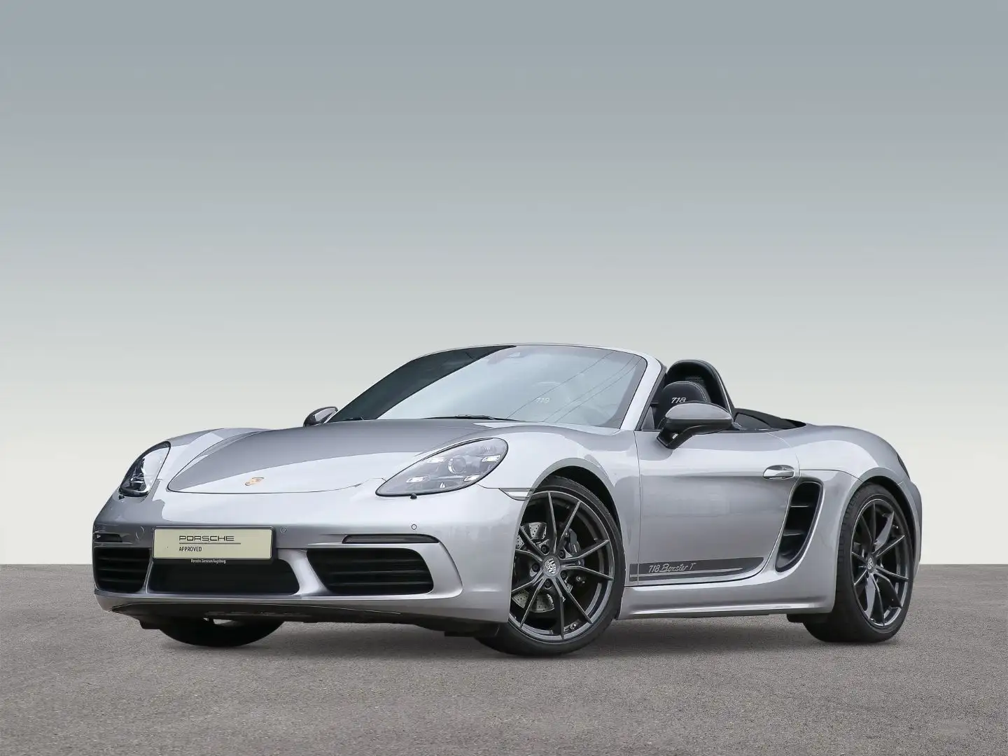 Porsche Boxster 718 T BOSE Sportabgasanlage Sport Chrono Silber - 1