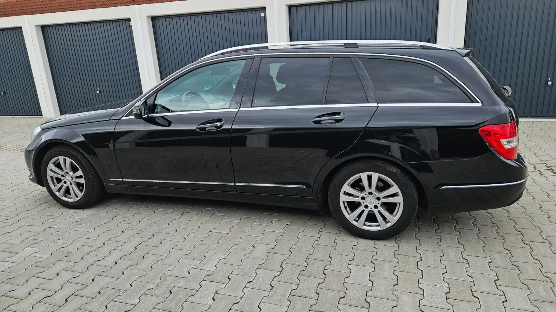 Mercedes-Benz C 200 T CDI  LEDER schwarz / Standheizung Siyah - 2