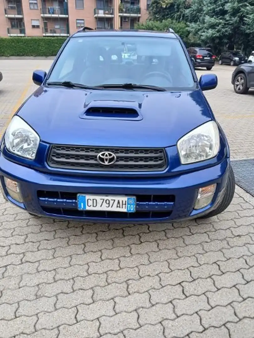 Toyota RAV 4 Rav4 II 2001 RAV4 3p 2.0 d-4d 16v Sol Blu/Azzurro - 1