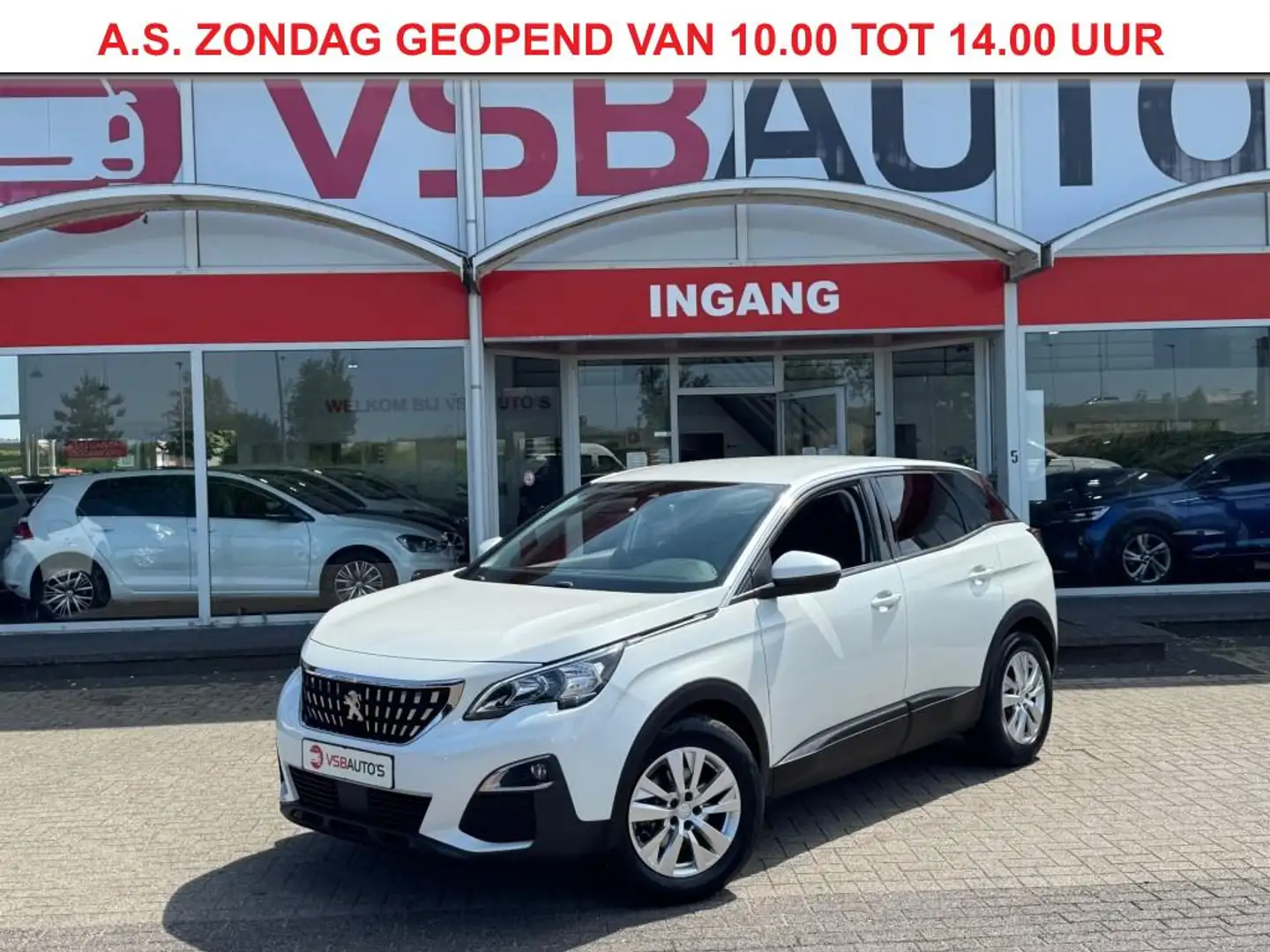 Peugeot 3008 1.2 PURETECH ALLURE 130PK LED NAVI CAMERA CARPLAY Blanc - 1