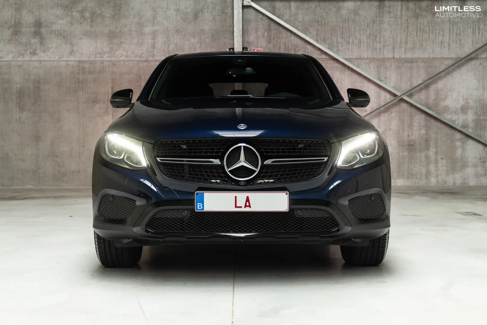 Mercedes-Benz GLC 250 4Matic Coupé | LED / 360° CAM / LEDER Blauw - 1