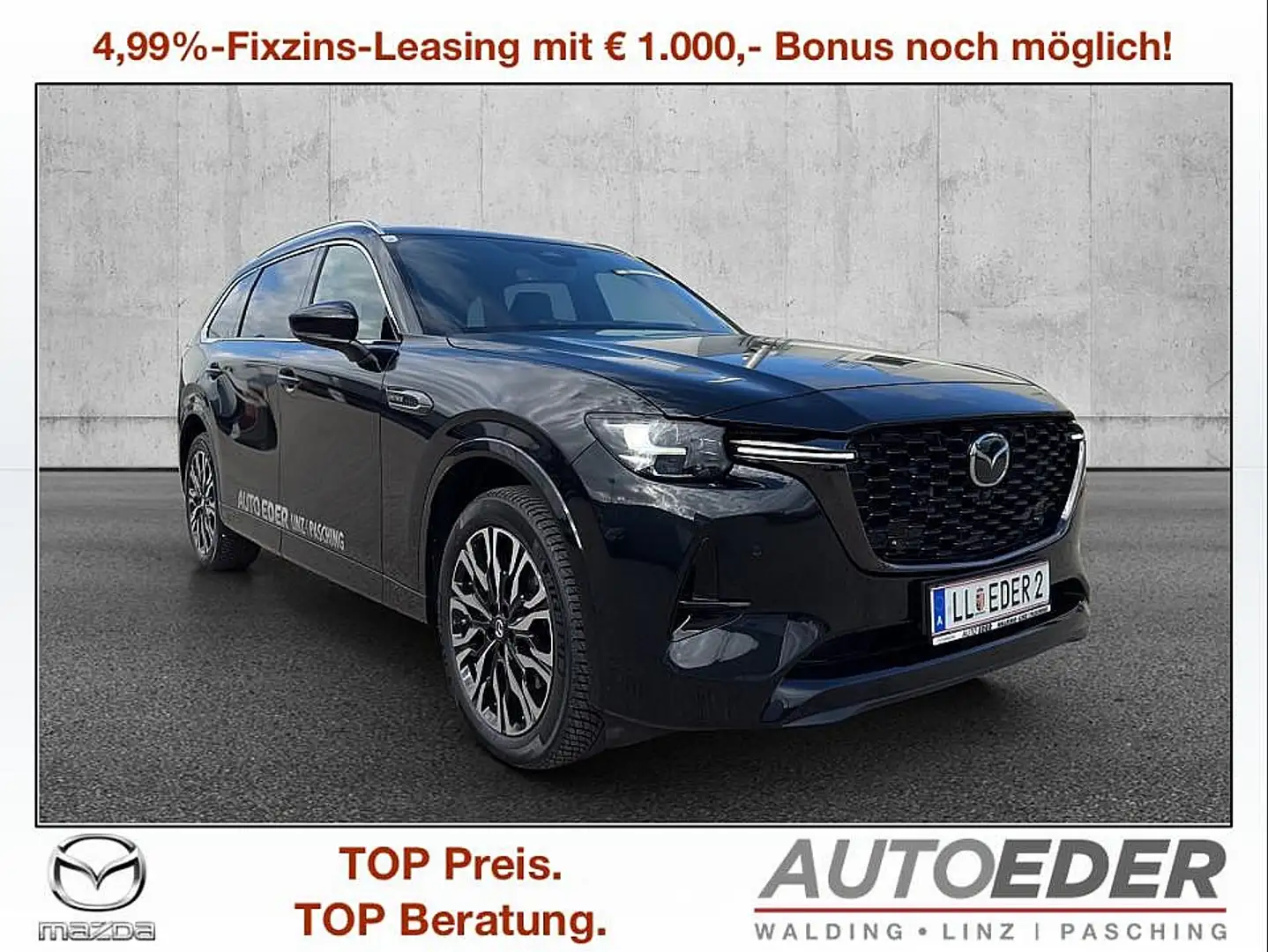 Mazda CX-80 3.3L e-SKYACTIV D AWD Homura Plus Aut. Schwarz - 1