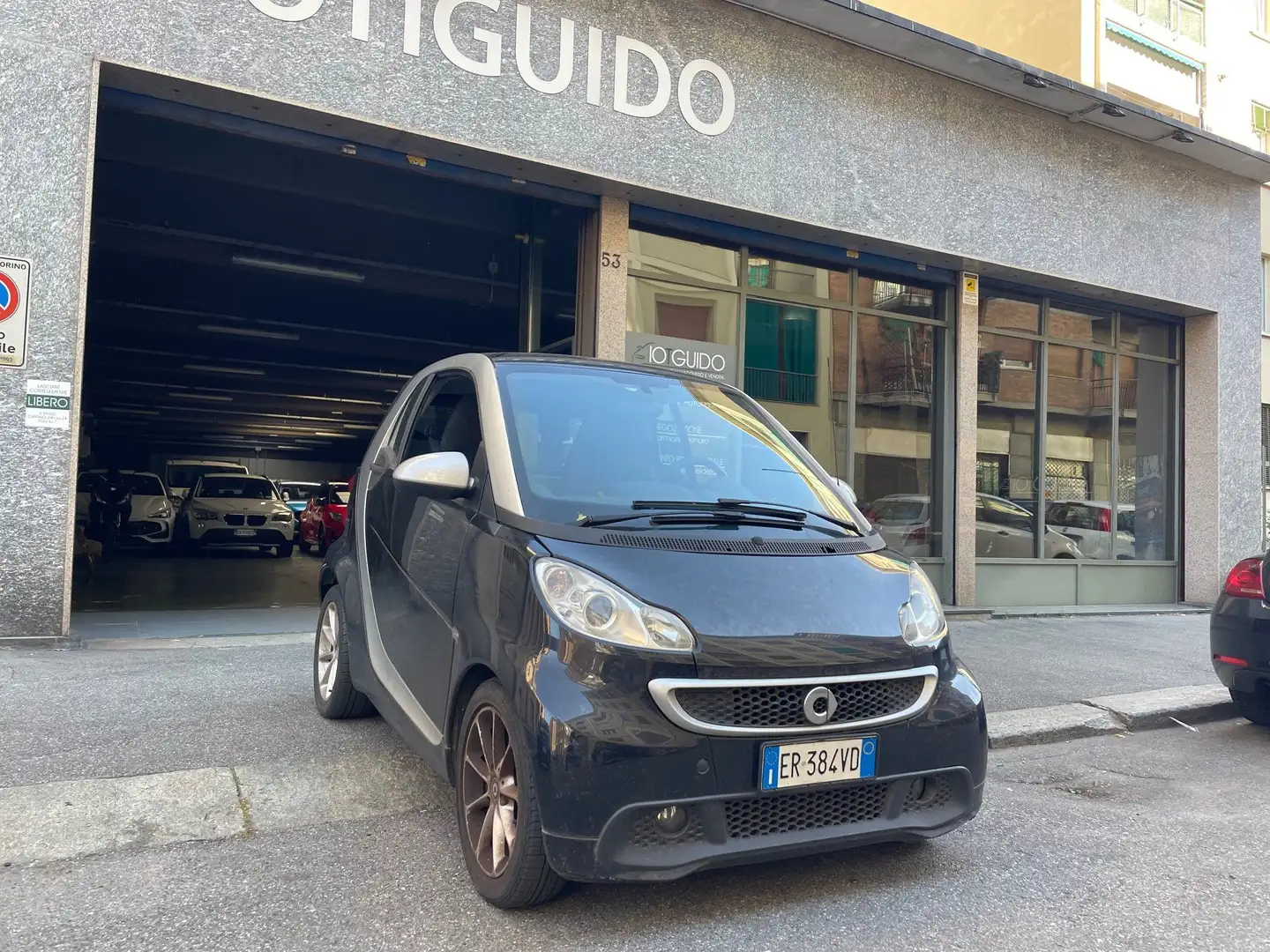 smart forTwo 1.0 mhd  solo 70.000 km Negro - 2