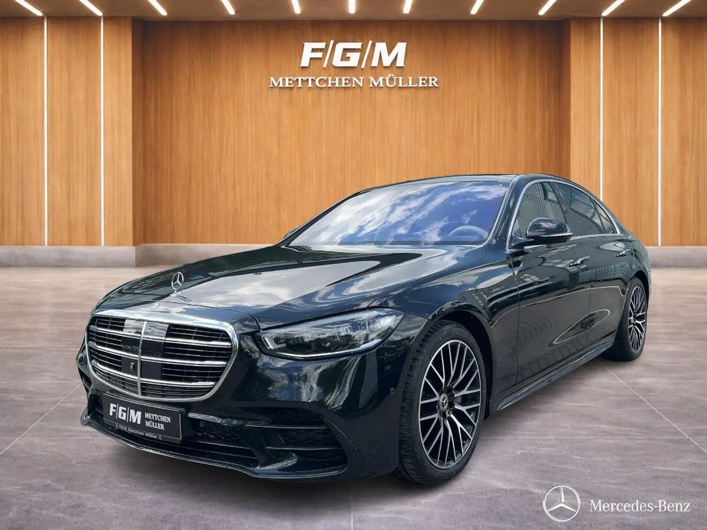 Mercedes-Benz S 500 S 500 4MATIC AMG-Line/Pano/Mult/360/HUD/MVC/Bur. Schwarz - 1