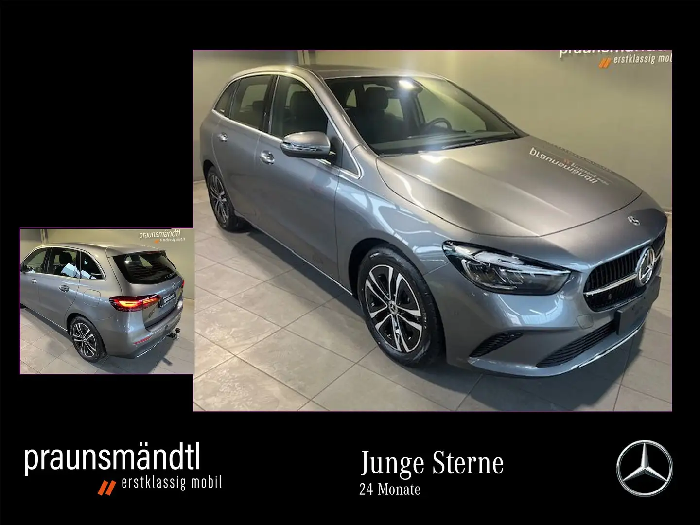 Mercedes-Benz B 200 Progressive AHK/Tot/Kamera/ele.Heck/Winter Grau - 1