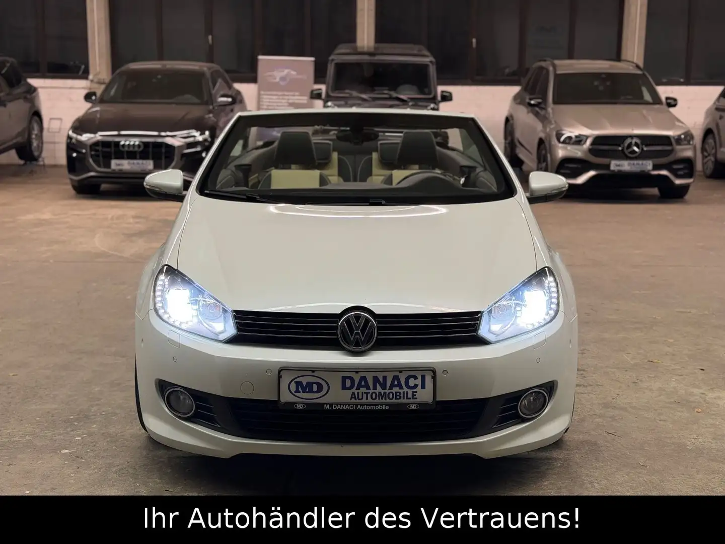 Volkswagen Golf VI Cabriolet Exclusive*Kamera*DYNAUDIO*XENO Weiß - 2