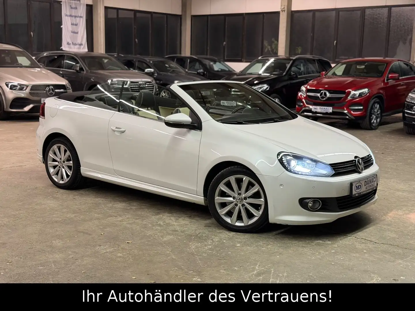 Volkswagen Golf VI Cabriolet Exclusive*Kamera*DYNAUDIO*XENO Weiß - 1