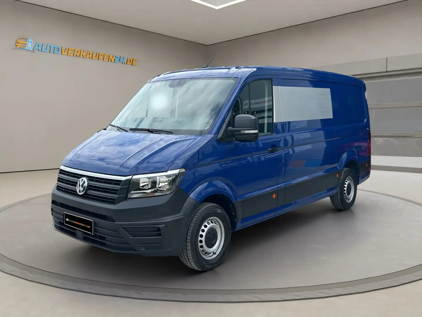 Volkswagen Crafter 2.0 TDI DSG AHK KAMERA CARPLAY STHZ. 1HD Bleu - 1