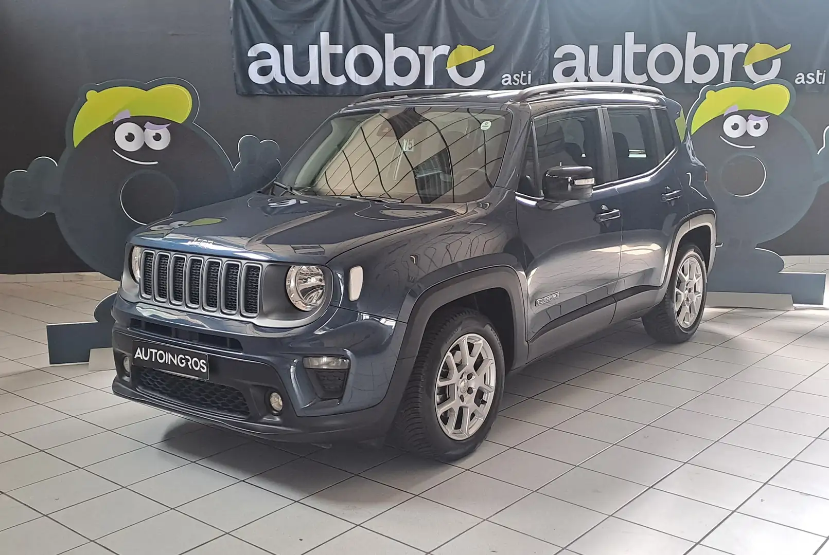Jeep Renegade Renegade 1.5 turbo t4 mhev Limited 2wd 130cv dct Bleu - 1