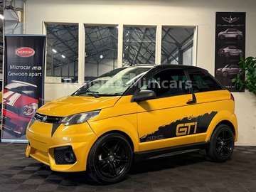 Coupé GTI CARBRO Gelb Mopedauto Microcar 45 KM