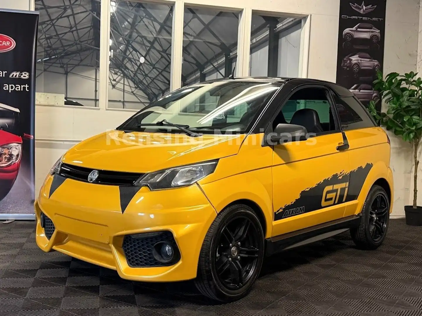 Aixam Sonstige Coupé GTI CARBRO Gelb Mopedauto Microcar 45 KM Gelb - 2