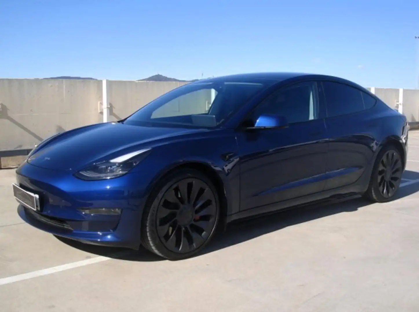 Tesla Model 3 PERFORMANCE Azul - 1