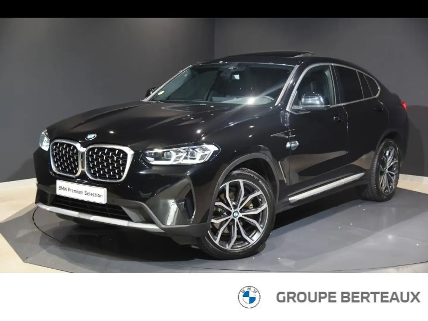 BMW X4 xDrive20d 190ch xLine Zwart - 1