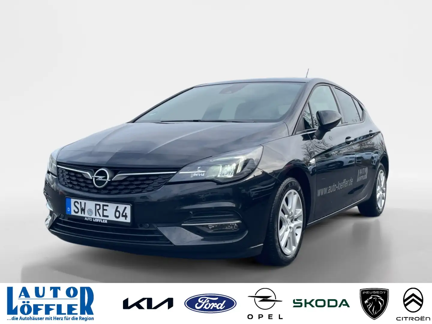 Opel Astra 1.2 GS-Line Klima2Z PDC RFK SHZ LHZ DAB BT Klima Schwarz - 1