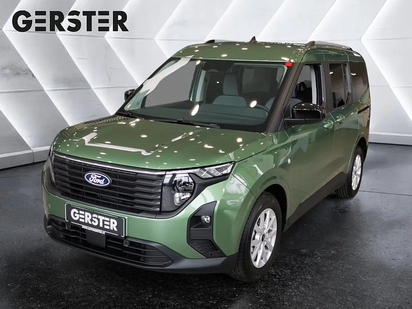Ford Tourneo Courier 1,0 EcoBoost Titanium Aut. Grün - 1