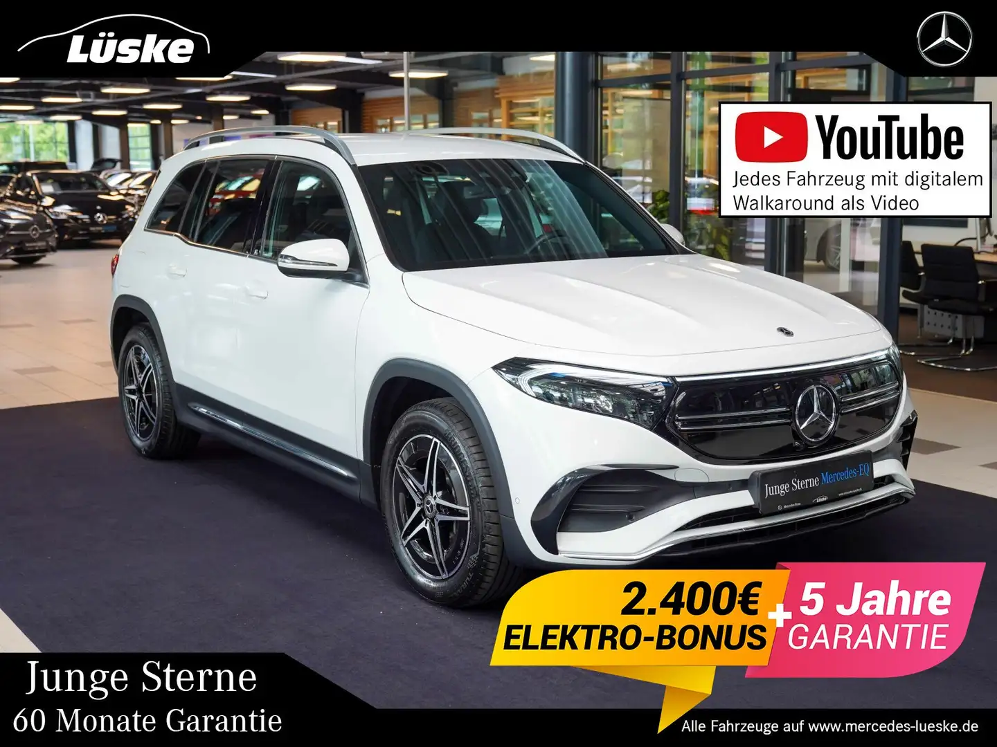 Mercedes-Benz EQB 250 EQB 250 AMG Line Kamera CarPlay Totwinkel DAB White - 1