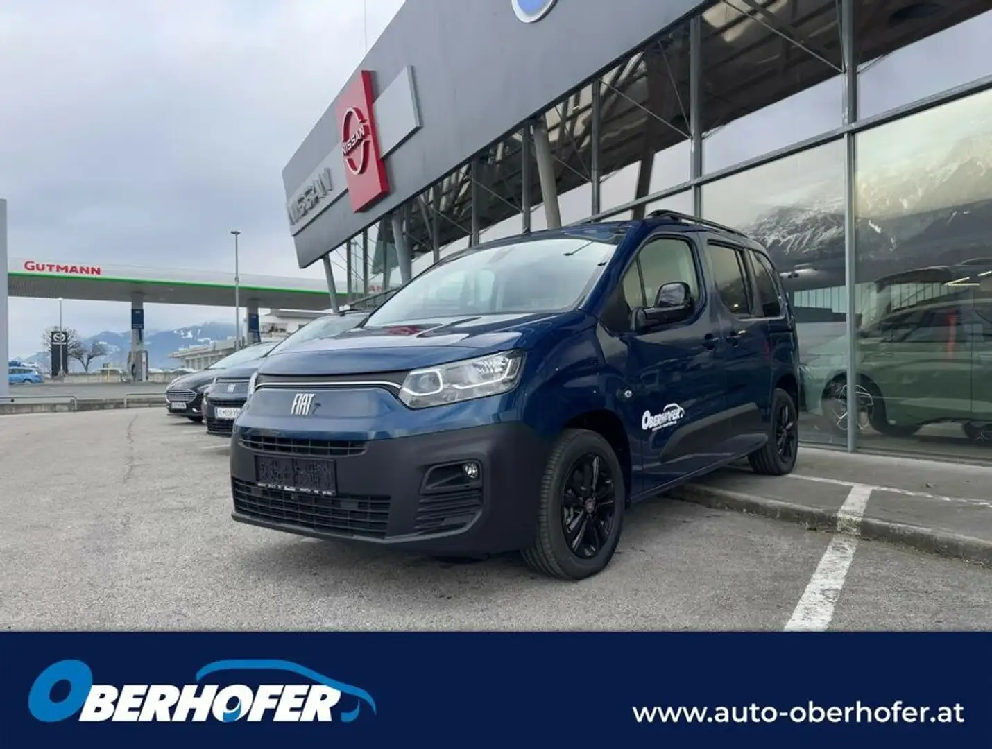 Fiat Doblo E-100 KW - 50kWh Blau - 1