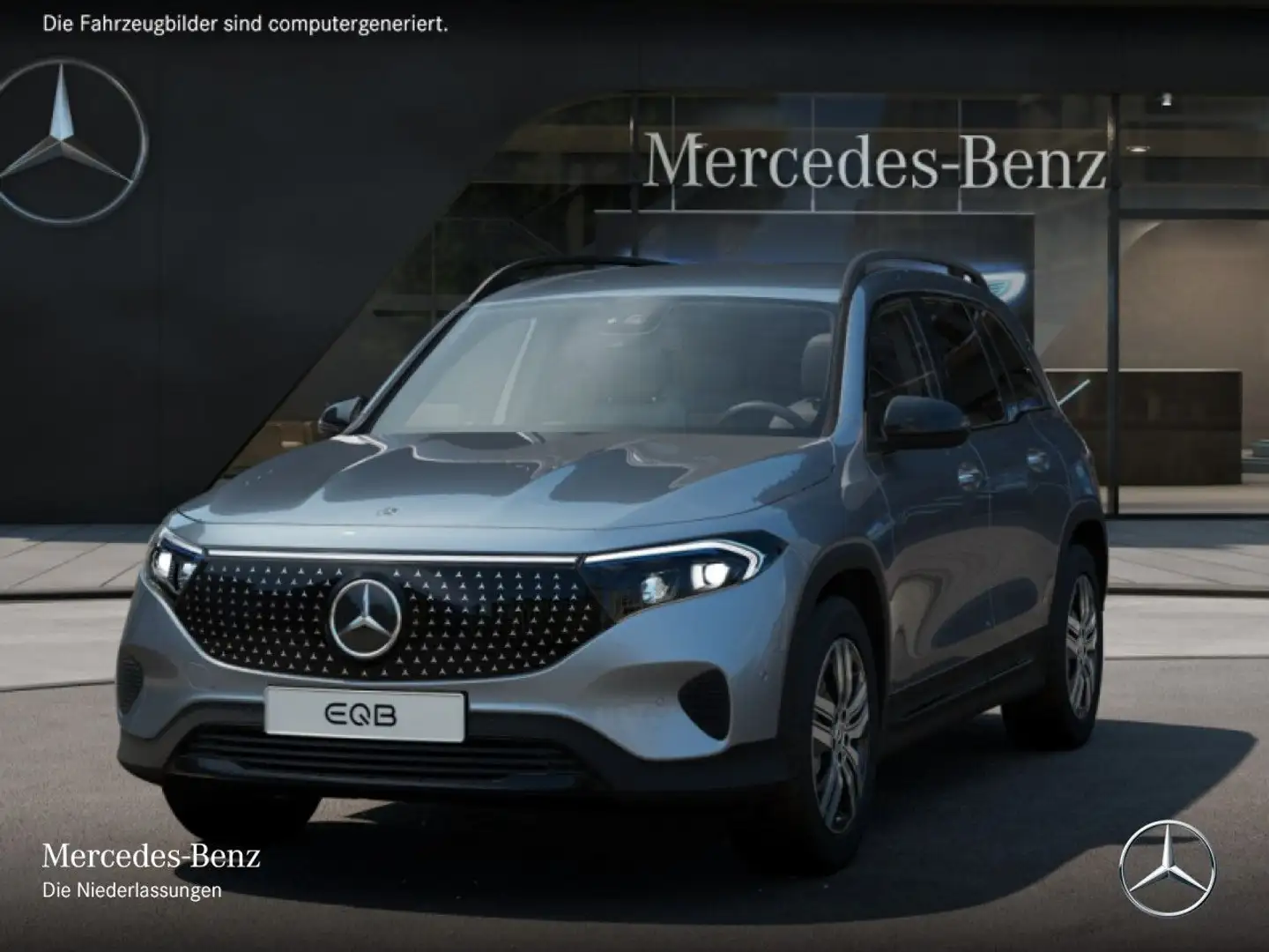 Mercedes-Benz EQB 250 ELECTRICART+NIGHT+PLUS-PAKET+AHK+KAMERA Argento - 2
