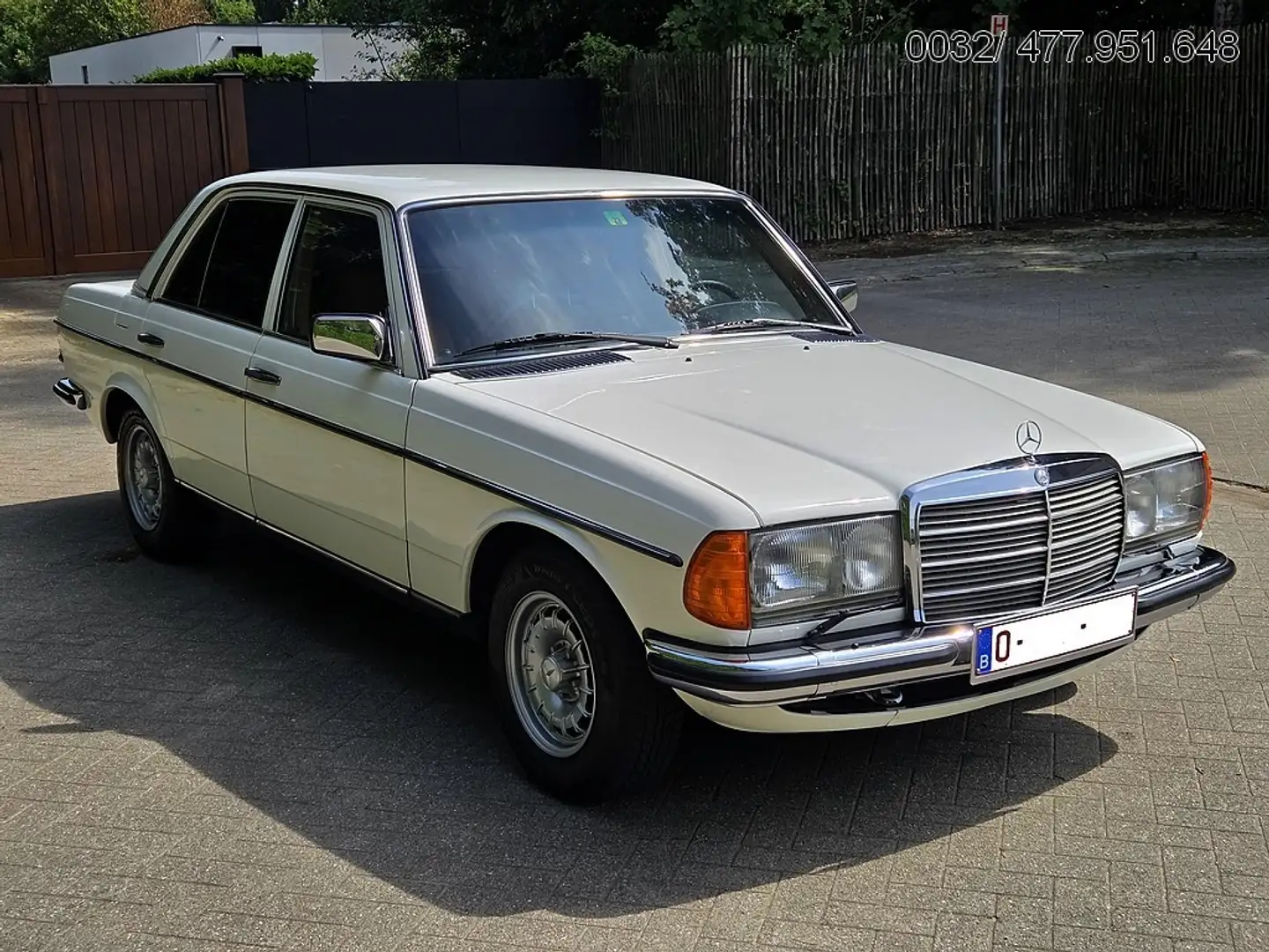 Mercedes-Benz 280 E (W123) Oldtimer "Airco/ Cruise" Blanc - 1