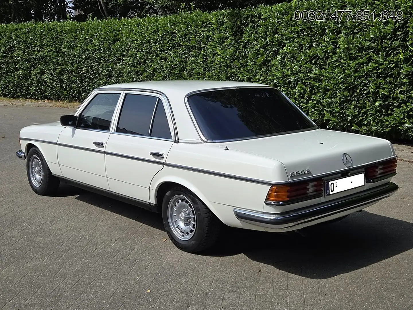 Mercedes-Benz 280 E (W123) Oldtimer "Airco/ Cruise" Blanc - 2
