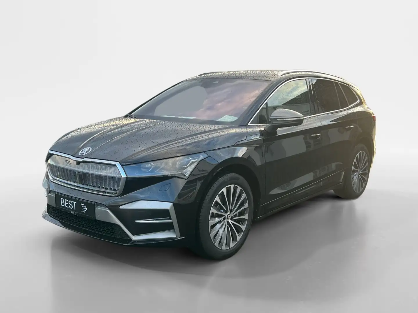 Skoda Enyaq 85 L&K 82 kWh Batterie Elektromotor 210 kW Schwarz - 2