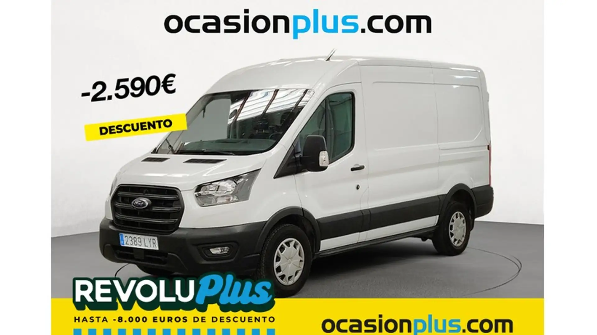Ford Transit FT 350 L2 Van MHEV Trend 130 Weiß - 1