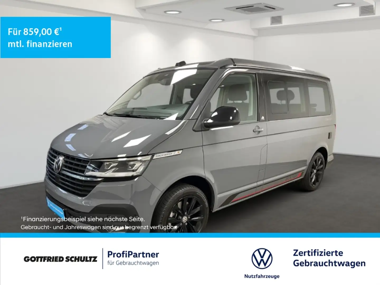 Volkswagen T6.1 California 2.0 TDI DSG Beach Edition Sitzheizung Gris - 1