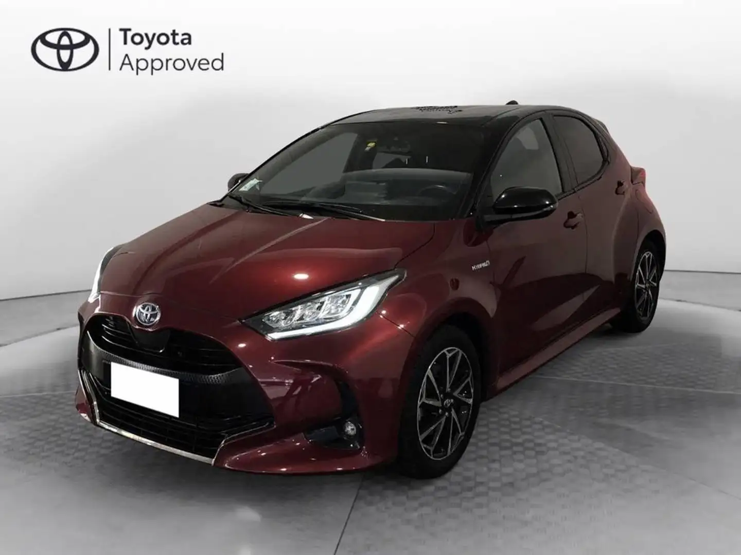 Toyota Yaris 1.5 hybrid Style Rosso - 1