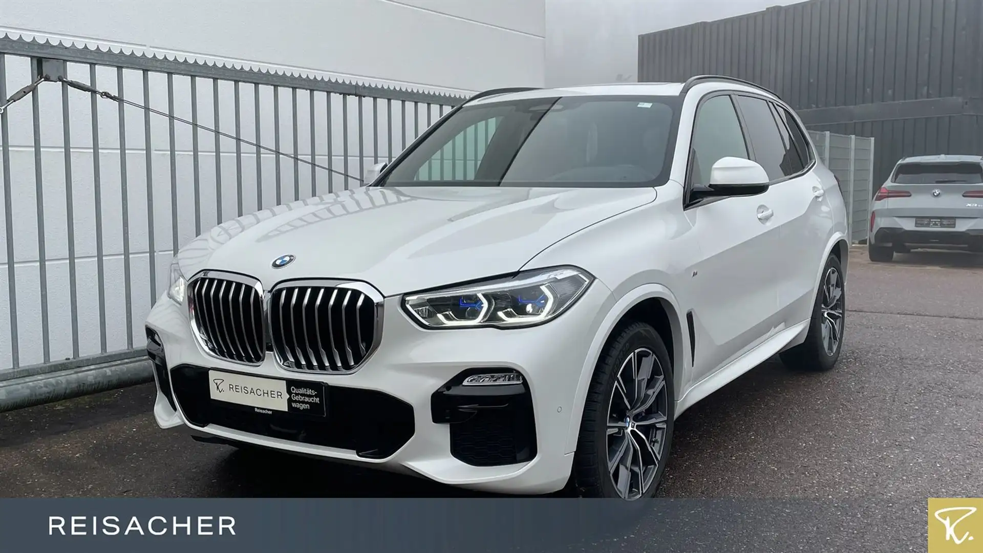 BMW X5 xDrive30d M-Sport Pano StdHz 3.Sitzreihe HUD Blanc - 1